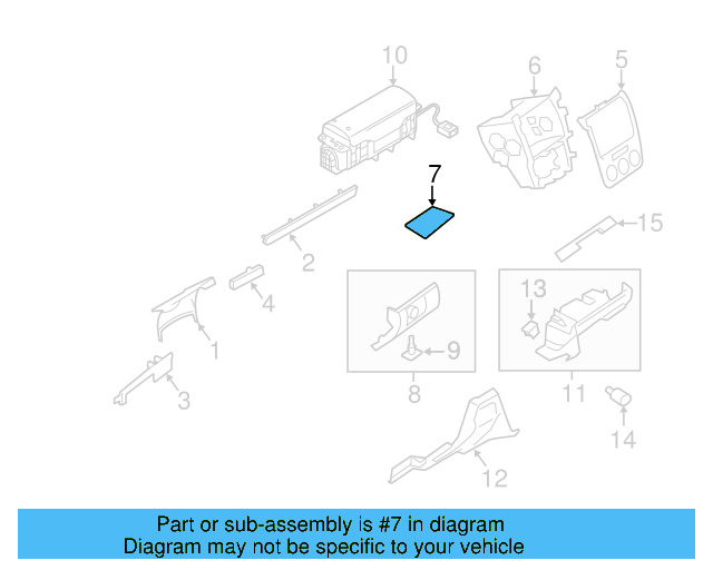 Lower Cover 1K0-857-367-C-92W - View 9