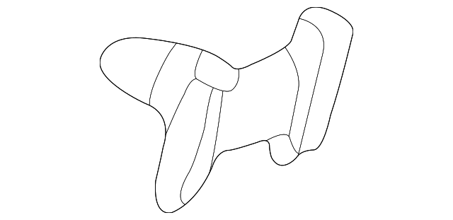 Rocker Molding Clip 3B0-853-576 - View 5