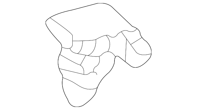 Rocker Molding Clip 3B0-853-576 - View 3