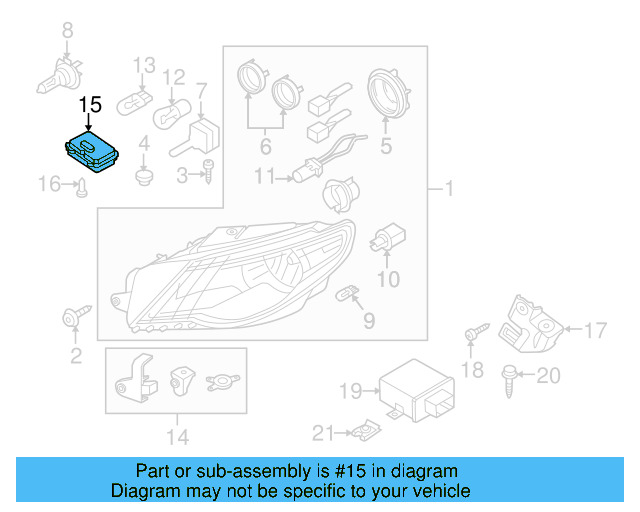 Tail Lamp Bulb N-017-732-6 - View 21