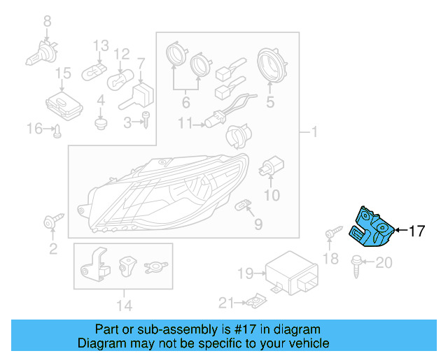 Retainer 3C8-805-299-A - View 4