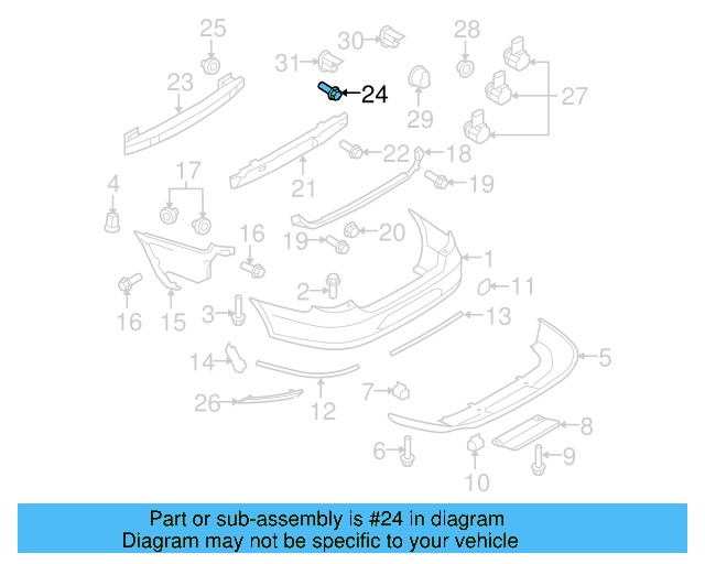 Shock Mount Bolt N-906-484-02 - View 34