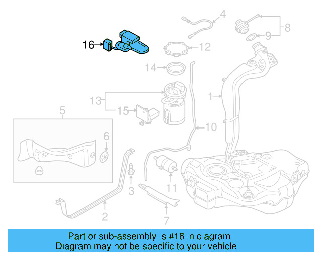 Control Module 1K0-906-093-J - View 16