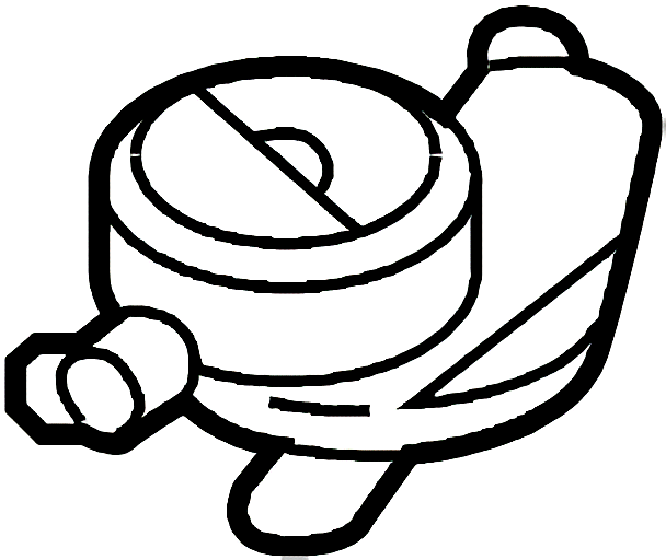 Engine Crankcase Vent Valve 06K-103-495-BK - View 5