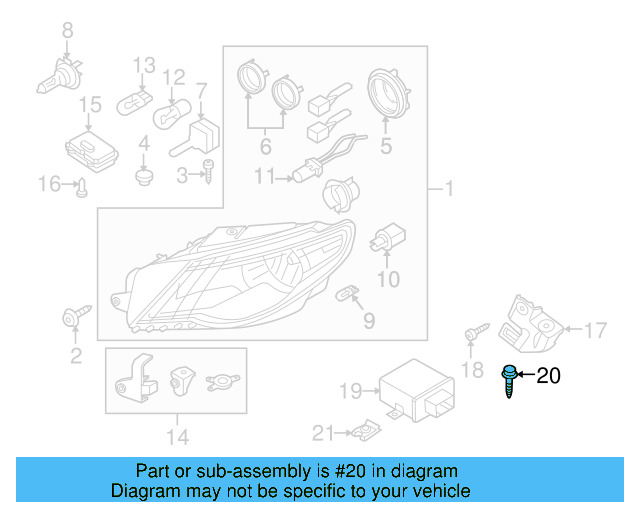 Front Mount Bracket Bolt N-910-799-01 - View 9