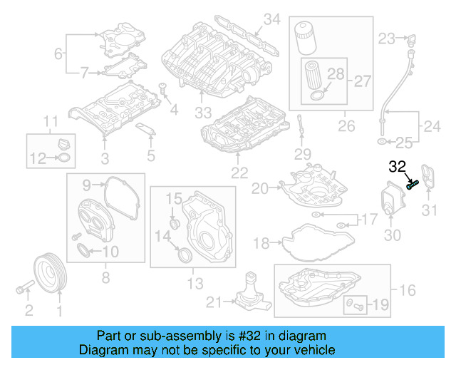 Oil Cooler Valve 06K-103-208-D - View 13