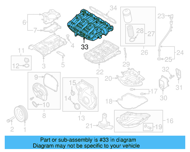 Intake Manifold 06L-133-201-ET - View 3