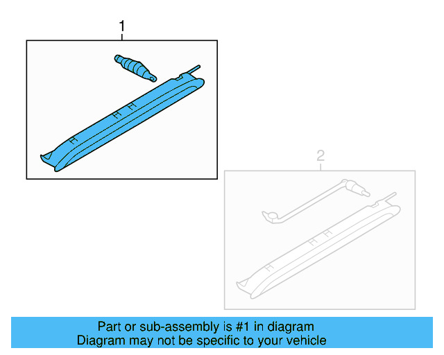 High Mount Lamp 5G0-945-087-B - View 5