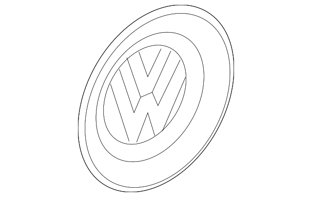 Center Cap 1J0-601-149-G-GJW - View 19