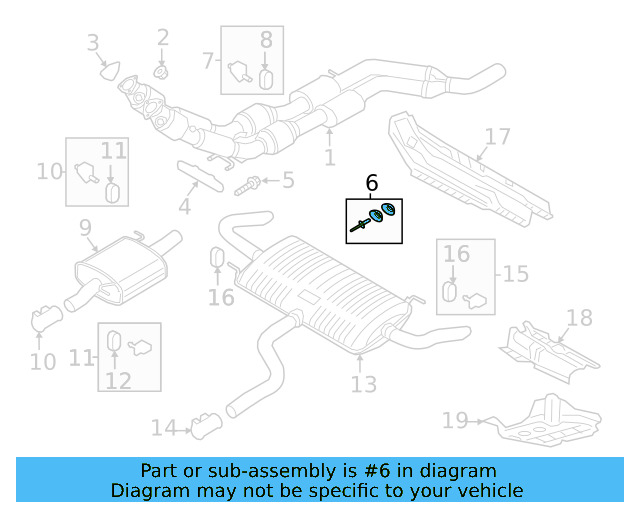 Converter & Pipe Repair Kit 5QA-298-144 - View 8