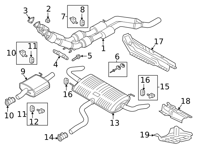 Converter & Pipe Lock Nut N-102-861-08 - View 15