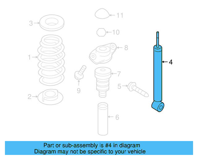 Shock 1K0-513-029-ME - View 4