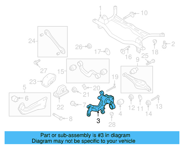 Spindle 1K0-505-435-AB - View 8