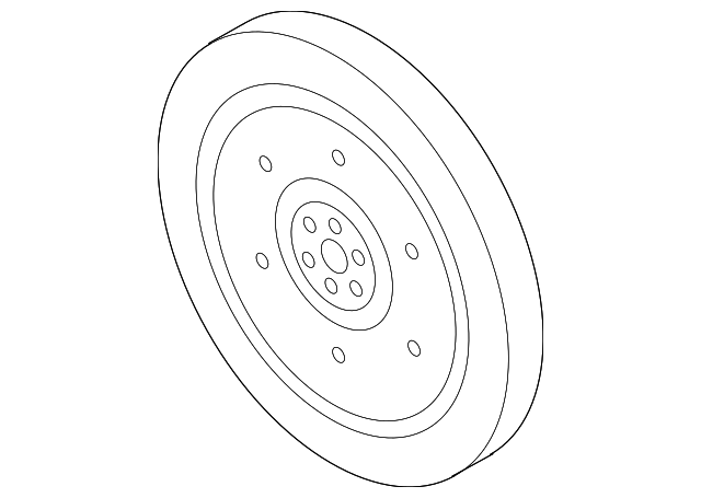 Engine Crankshaft Pulley 07Z-105-243-A