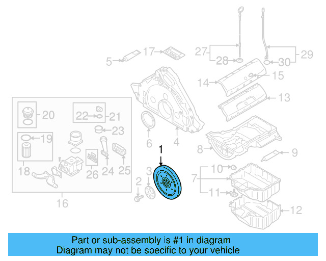 Engine Crankshaft Pulley 07Z-105-243-A - View 3