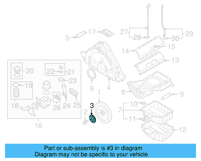 Vibration Damper Washer 07Z-105-235 - View 3