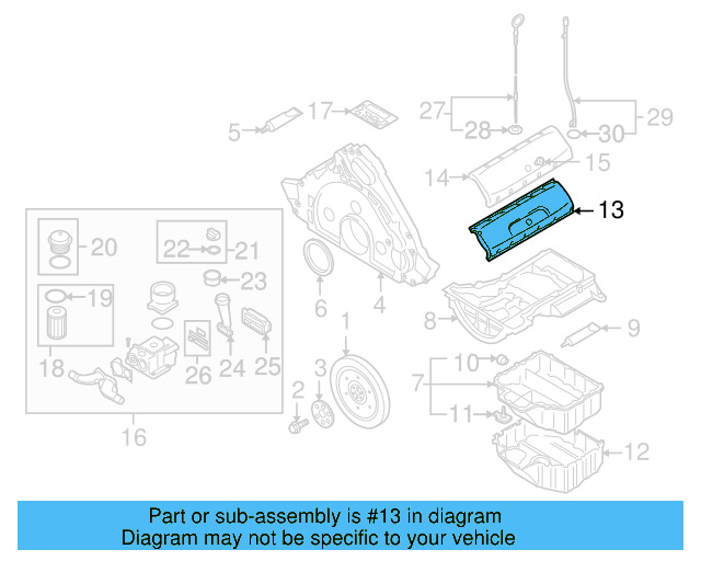 Valve Cover 07Z-103-469-E - View 3