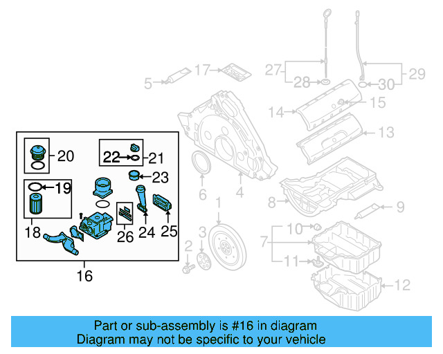 Oil Filter Housing 07Z-115-389-J - View 3