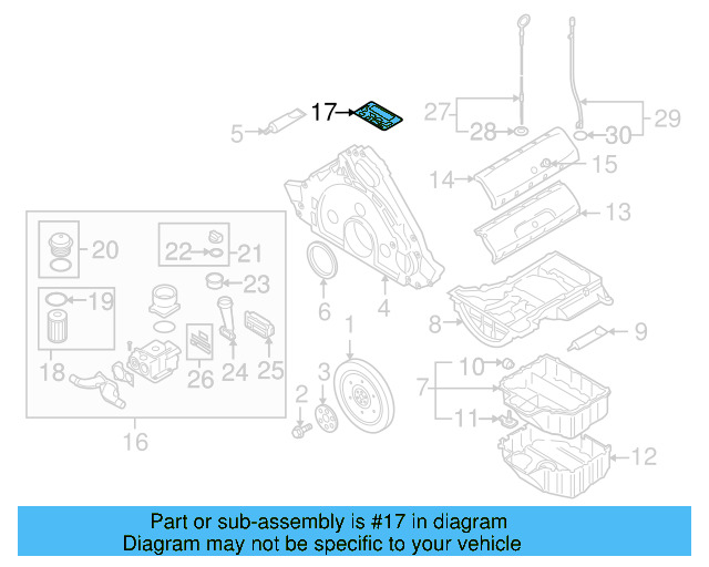 Oil Filter Housing Gasket 07Z-115-441-E - View 3