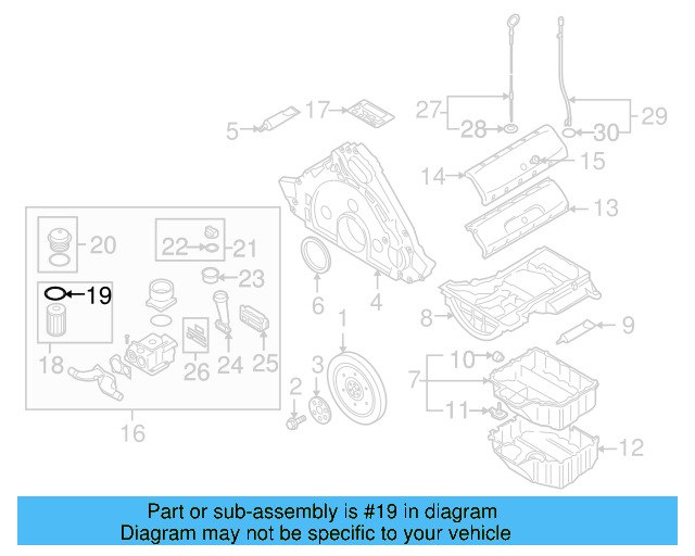 Oil Filter Seal 07Z-115-444 - View 3