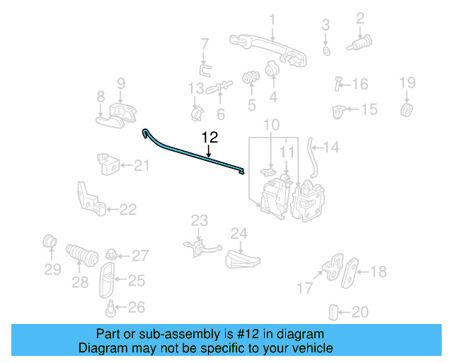 Pull Rod 1H3-837-193-A - View 5