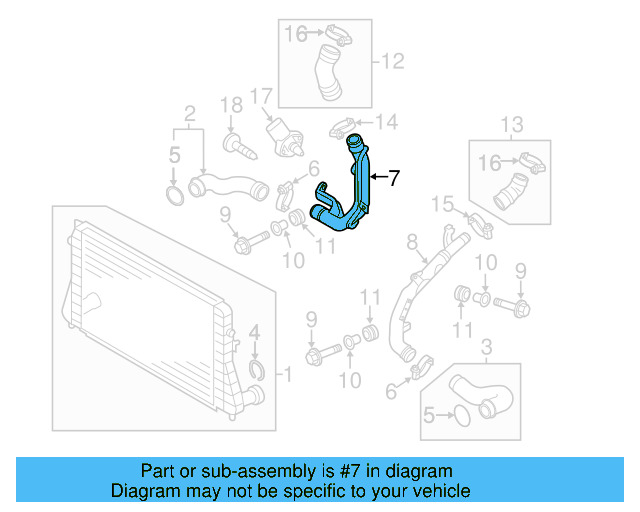 Pressure Pipe 1K0-145-770-AG - View 26
