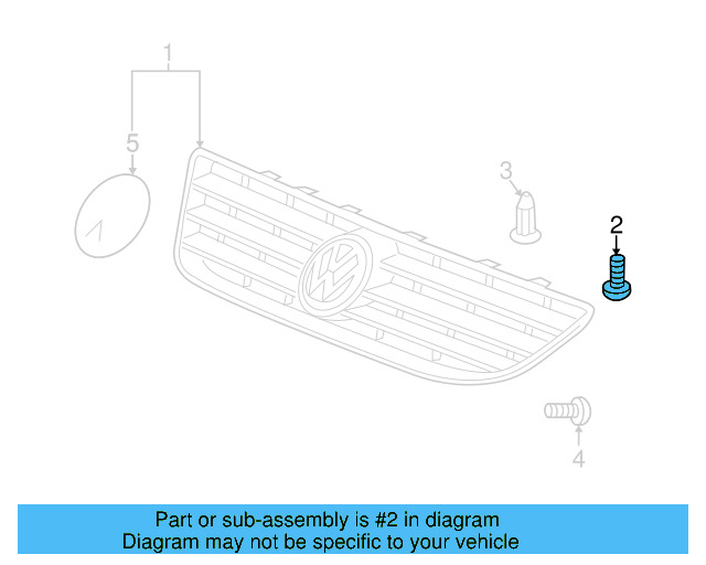 Bumper Cover Bolt N-104-128-04 - View 21