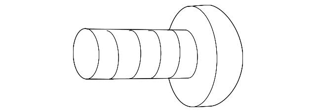 Lower Molding Screw N-906-448-05 - View 3