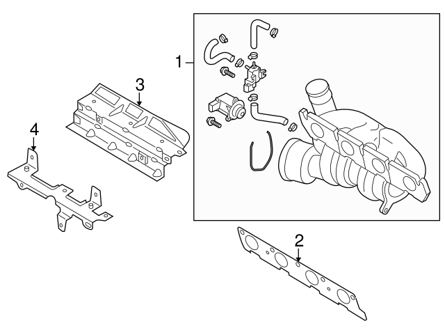 Exhaust Manifold 06J-145-722-B - View 28
