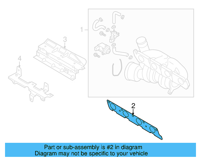 Exhaust Manifold Gasket 06F-253-039-F - View 15