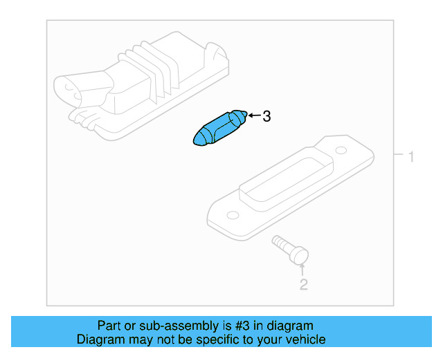 License Lmp Bulb N-017-725-4 - View 7