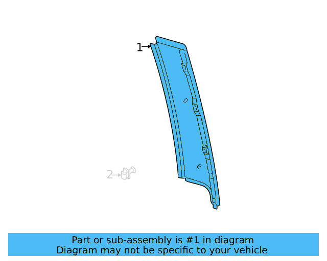Frame Molding 5GM-839-901-A-041 - View 10
