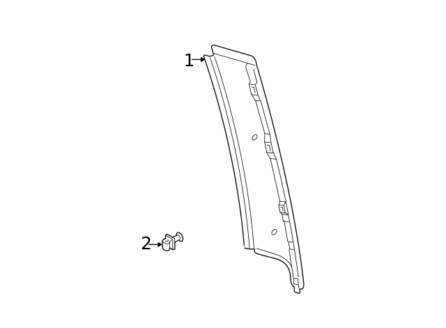 Frame Molding 5GM-839-901-A-041 - View 9