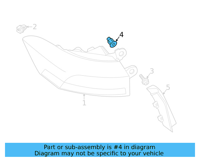 Tail Lamp Assembly Retainer Nut N-912-336-01 - View 8