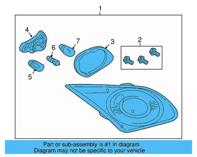 Tail Lamp Assembly 3C8-945-094-F - View 3