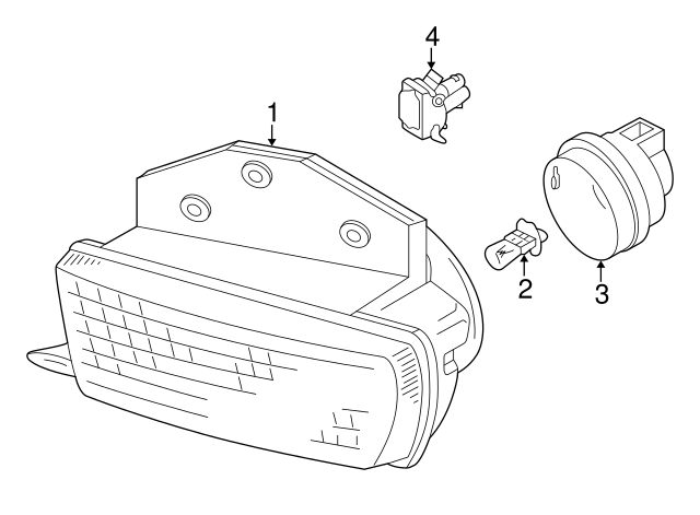 Fog Lamp Bulb N-017-762-2 - View 20