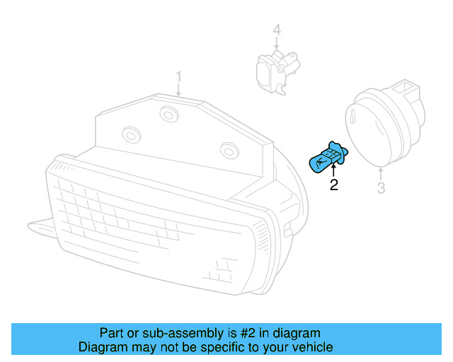 Fog Lamp Bulb N-017-762-2 - View 19