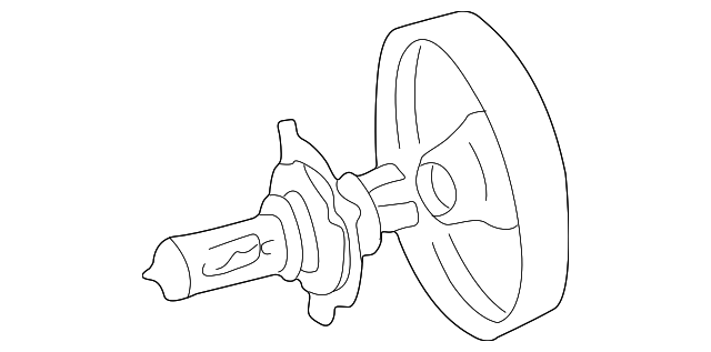 Headlamp Bulb N-100-666-02 - View 2
