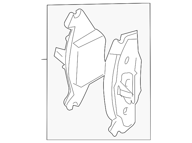 Front Pads 1J0-698-151-K - View 2