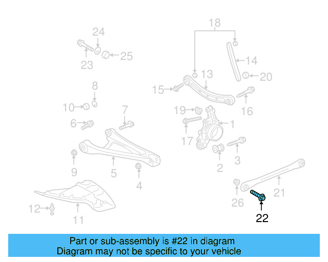 Track Bar Adjust Bolt WHT-001-834 - View 13