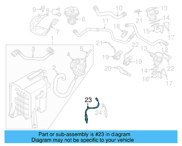 Oxygen Sensor 1K0-998-262-M - View 17