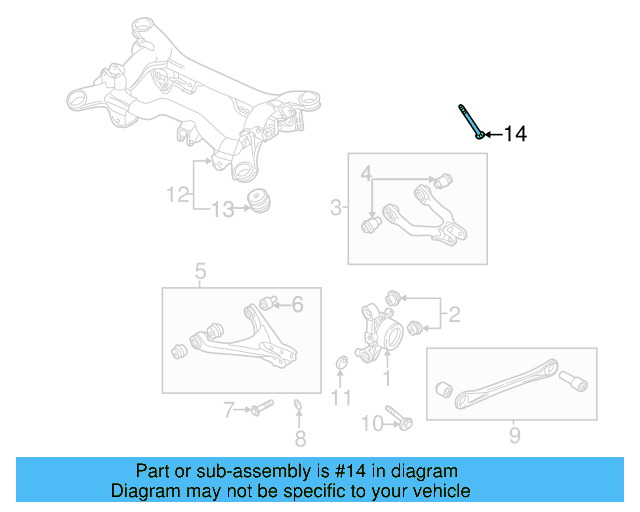 Suspension Cross N-909-813-02 - View 3