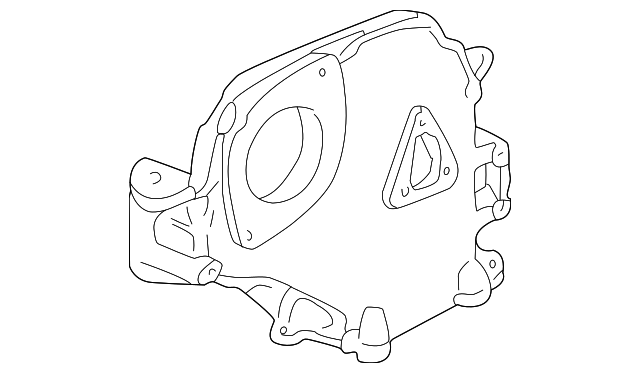 Timing Cover 021-109-127-C - View 2