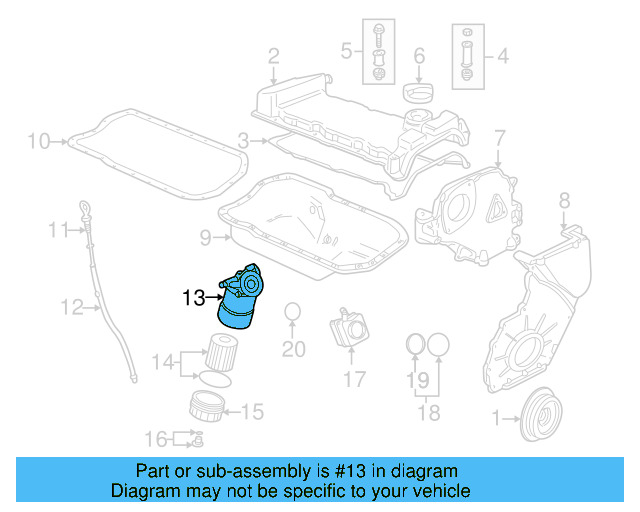 Oil Filter 021-115-403-D