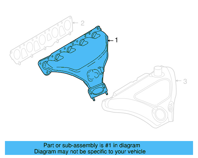 Exhaust Manifold 07K-253-031-H - View 6