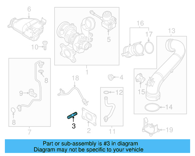 Turbocharger Stud N-912-002-01 - View 4