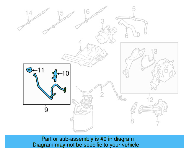 Connector Pipe 1C0-131-128-H - View 6