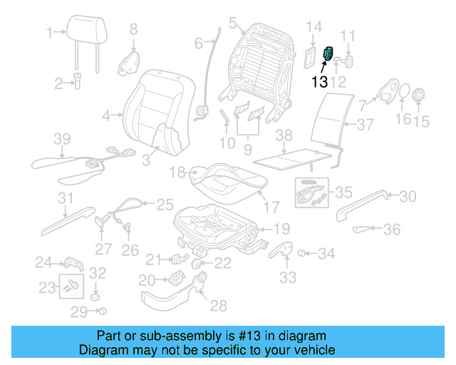 Bezel 1C0-881-608-B41 - View 8