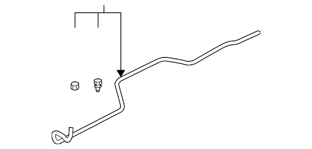 A/C Refrigerant Discharge Hose 1J0-820-721-R - View 3