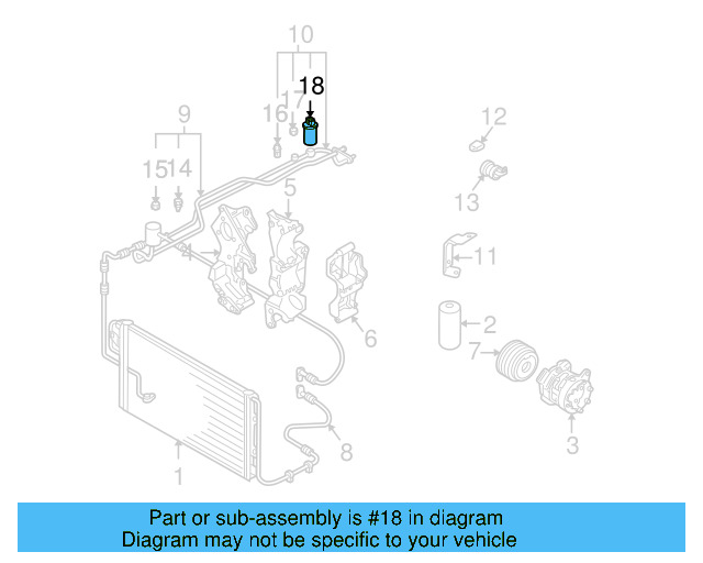 Pressure Sensor 1K0-959-126-E - View 46